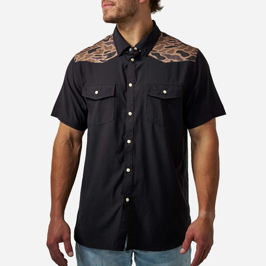 Burlebo Performance Western Shirt in Deer Szn