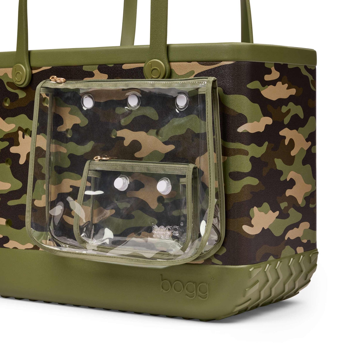 Olive Camo Original Bogg Bag