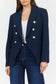 Dear John Rowena Jacket in Black Iris