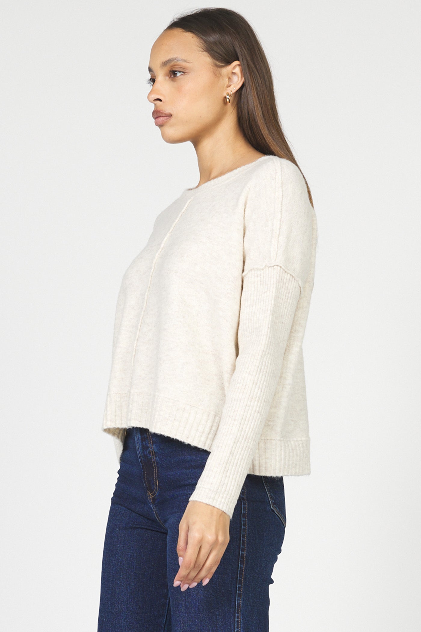 Dear John Ayat Sweater in Pearl Cream