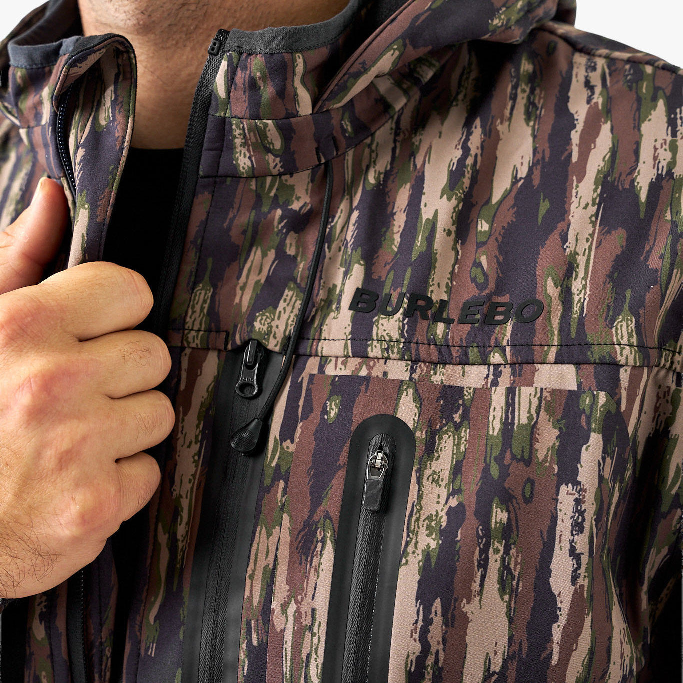 Burlebo Challenger Jacket in Midland Camo