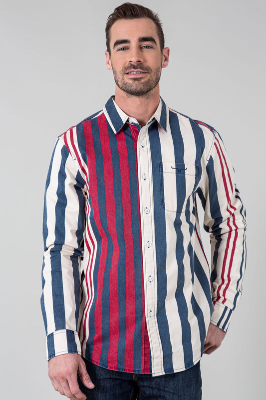 Kimes 1992 Dress Shirt in Navy