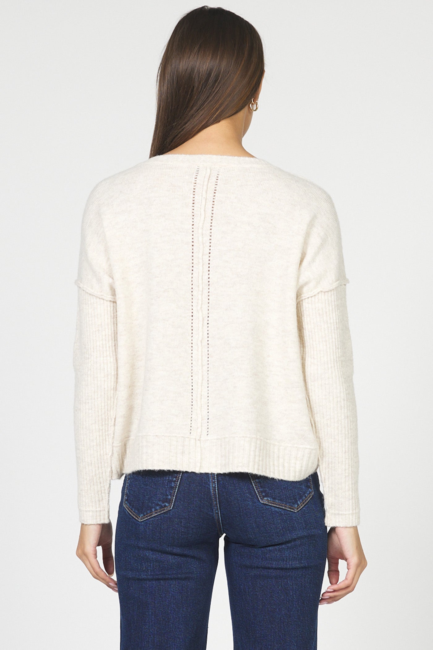 Dear John Ayat Sweater in Pearl Cream
