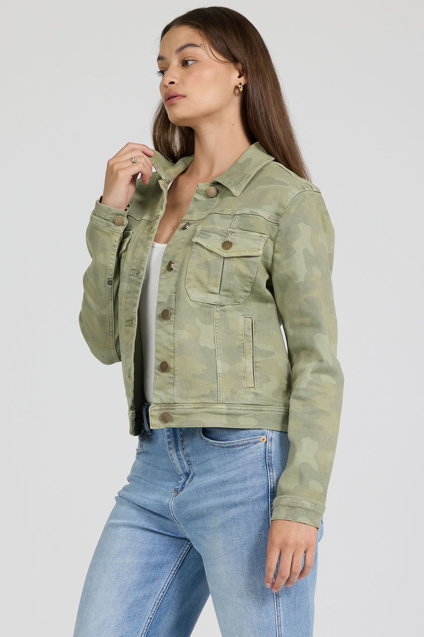 Dear John Ainsley Jacket in Riviera Camo