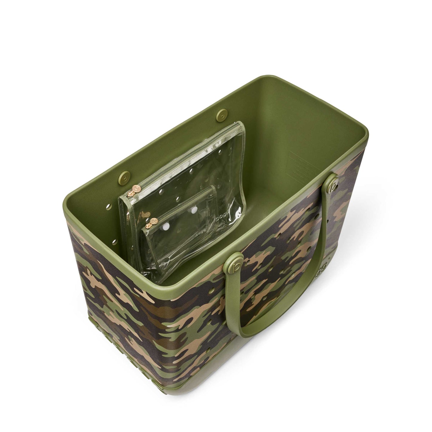 Olive Camo Original Bogg Bag