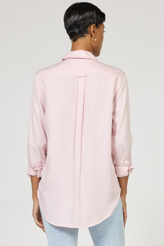 Dear John Galina Tencel Shirt in Pale Lilac