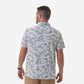 Burlebo Men's Performance White Camo Polo