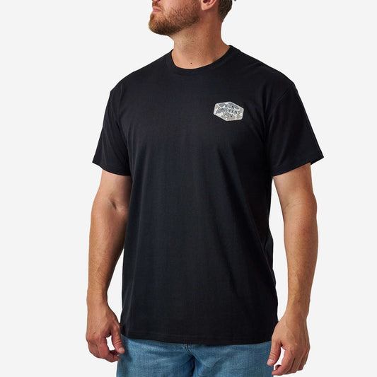 Burlebo Iron Sharpens Iron Short Sleeve Tee in Black