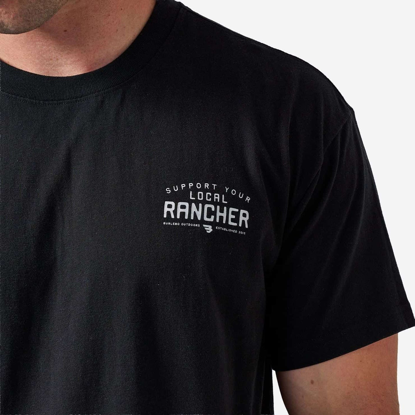 Burlebo Support Your Local Rancher Tee