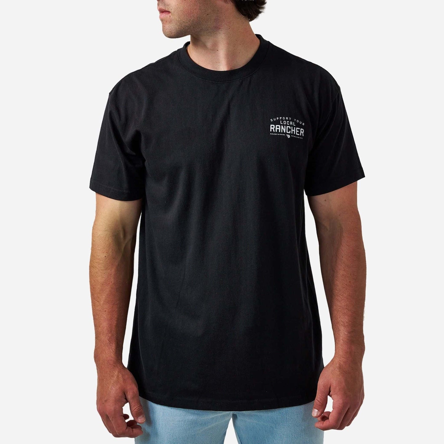 Burlebo Support Your Local Rancher Tee
