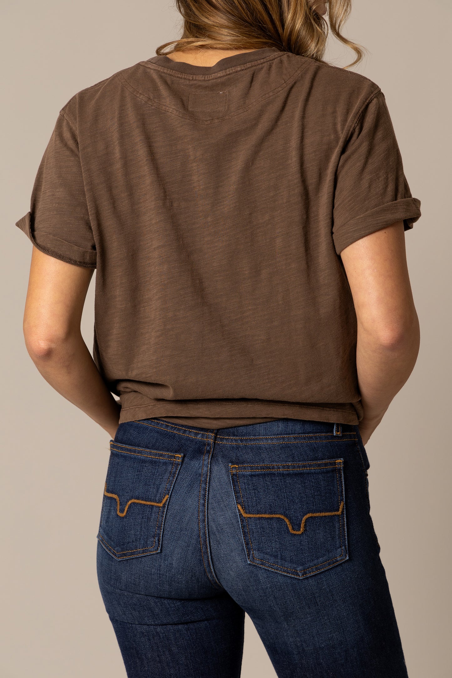 Kimes Ranch Ashley Tee in Brown