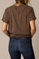 Kimes Ranch Ashley Tee in Brown