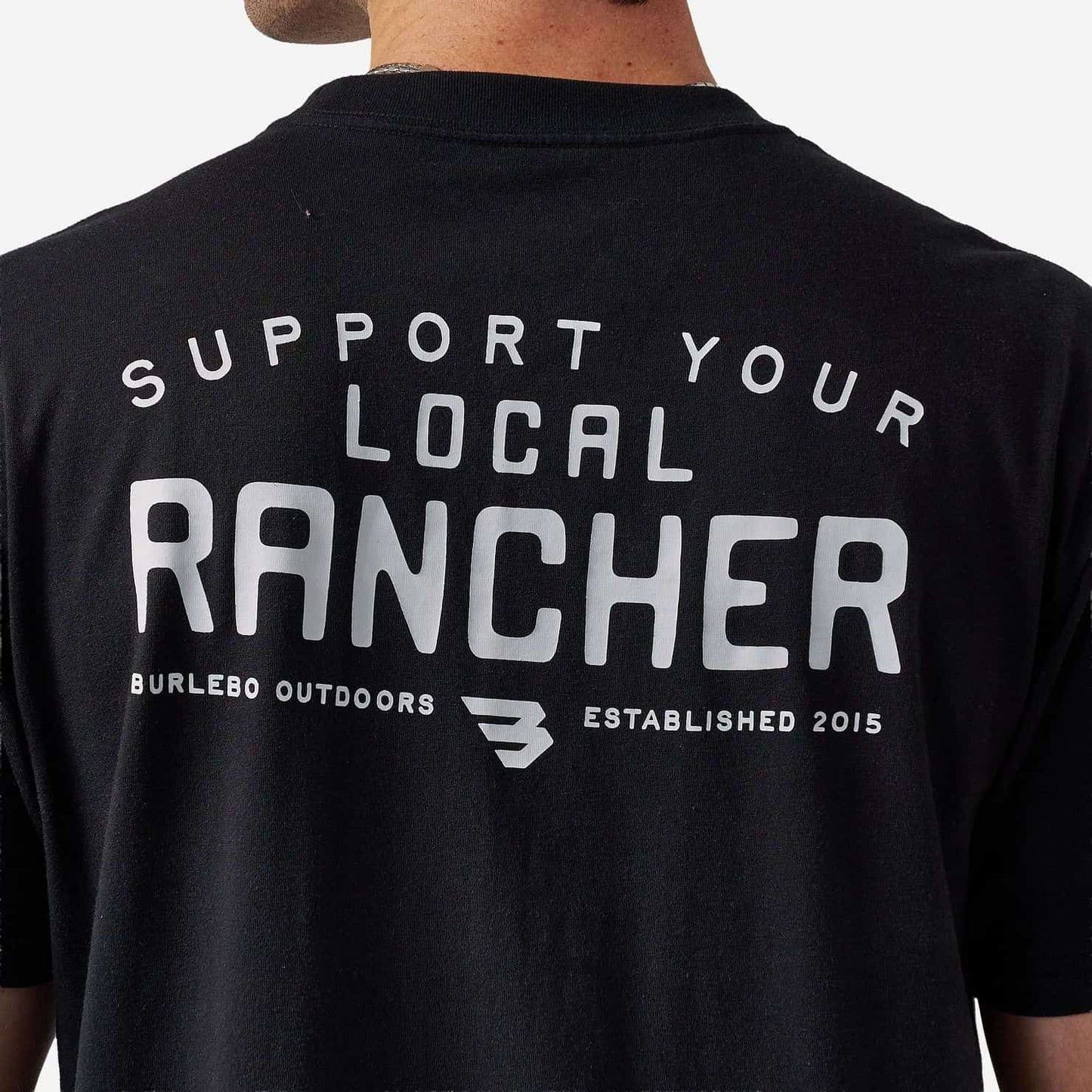 Burlebo Support Your Local Rancher Tee