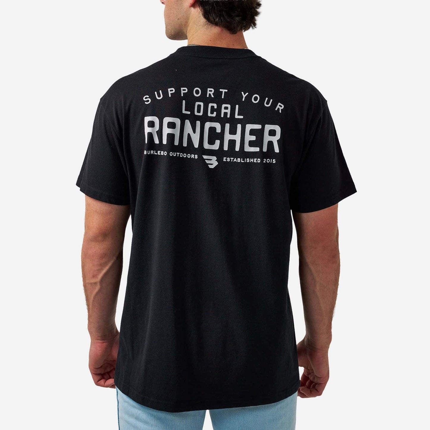 Burlebo Support Your Local Rancher Tee