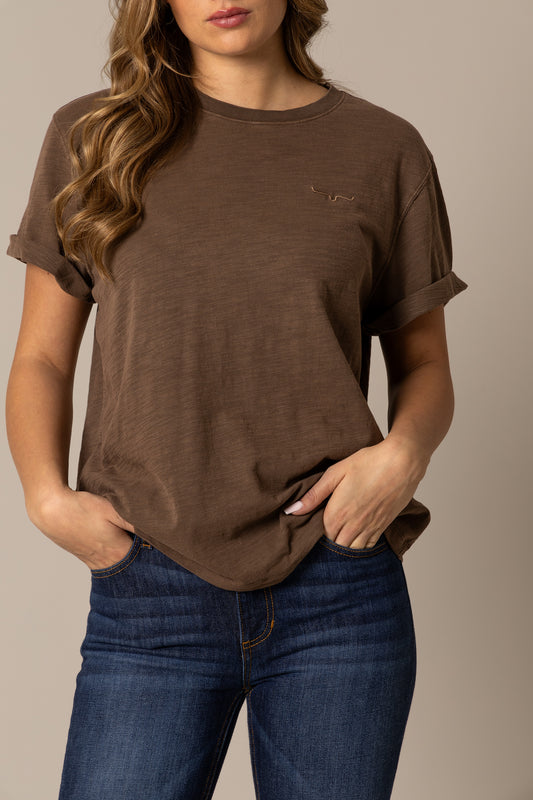 Kimes Ranch Ashley Tee in Brown