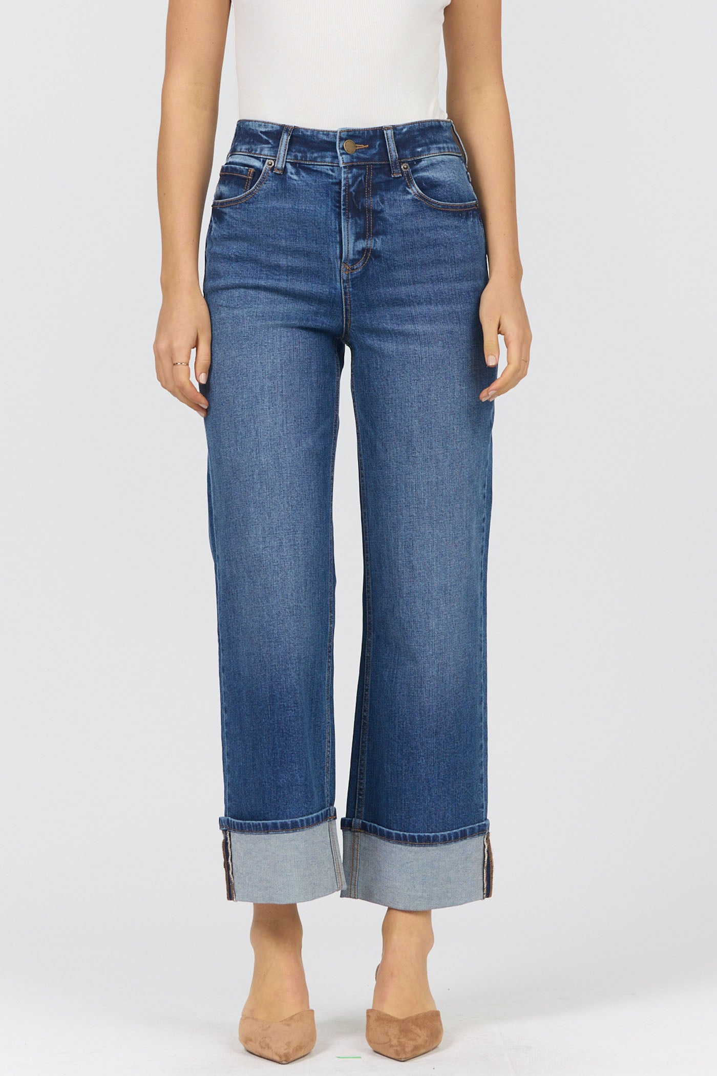 Dear John Lily Straight Leg Jean in French Street