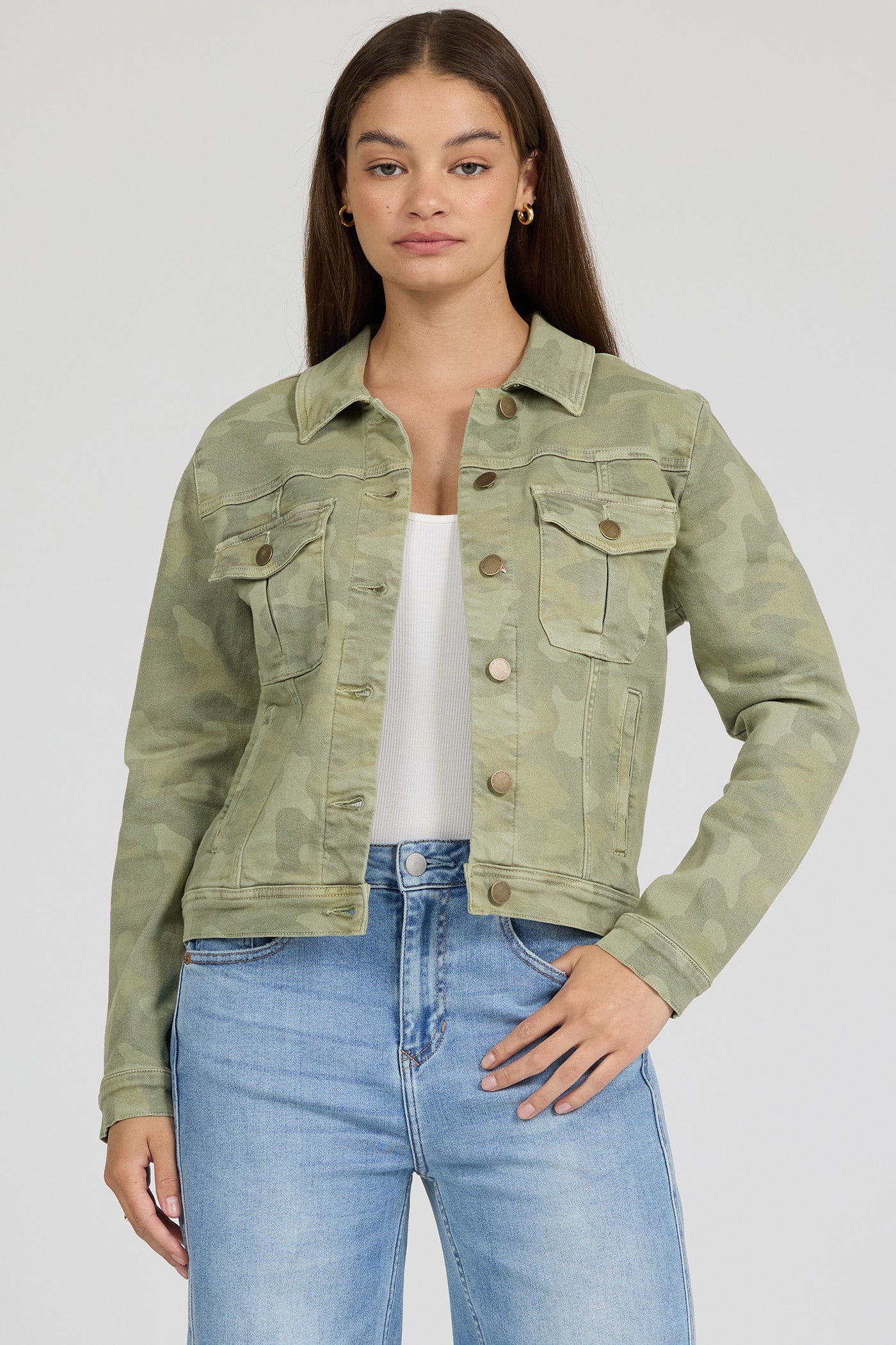 Dear John Ainsley Jacket in Riviera Camo
