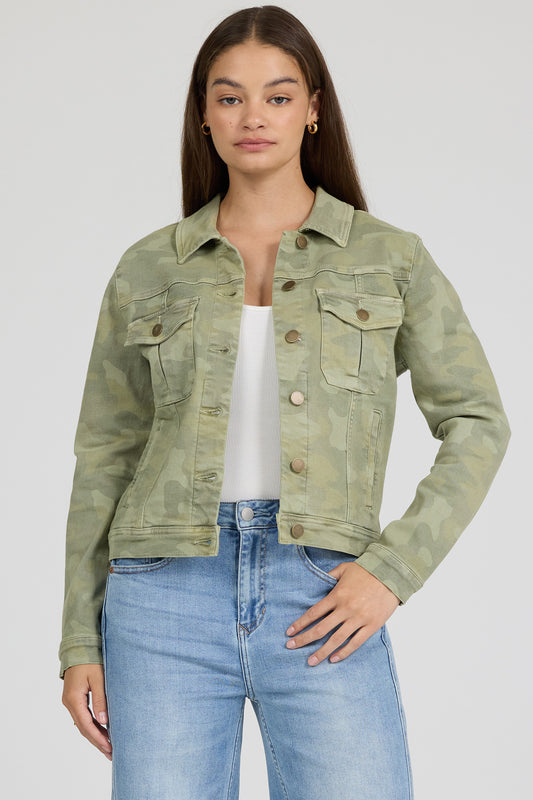 Dear John Ainsley Jacket in Riviera Camo