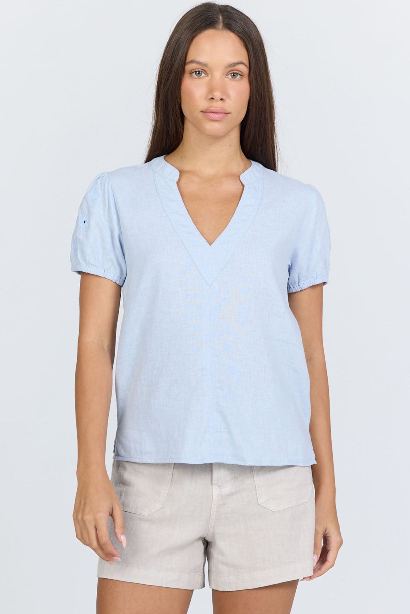 Dear John Chaya Top in Skyway