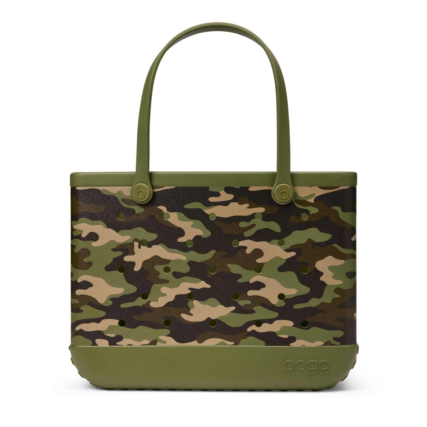 Olive Camo Original Bogg Bag