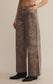 Z Supply Marli Denim Leopard Pant
