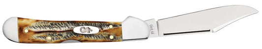 Case Jigged Case 6.5 BoneStag Mini CopperLock