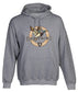 Browning Vintage Emblem Hoodie in Heather Gray