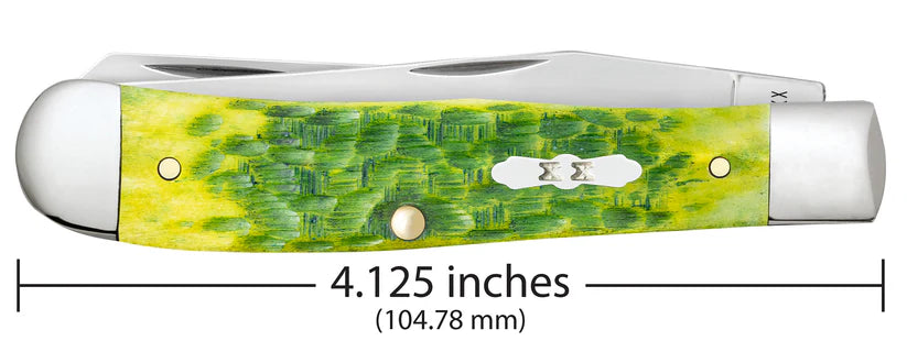 Case Peach Seed Jig Green Apple Bone Trapper