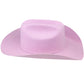 Bailey Hats Lightning 4X Fondant Pink Cowboy Hat