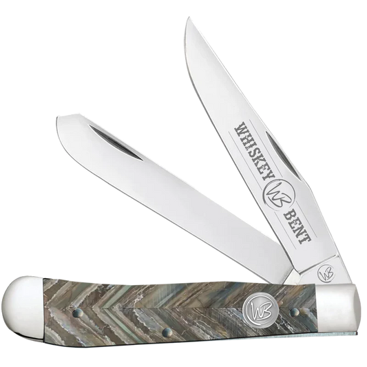 Whiskey Bent Hat Co. Brown Mammoth Trapper Knife
