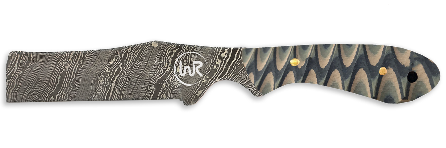 Whiskey Bent Hat Co. Brown Fang Bullcutter Knife