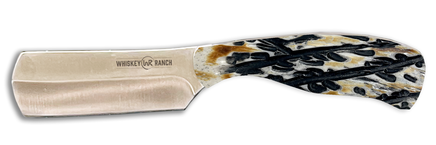 Whiskey Bent Hat Co. Burnt Bone Bullcutter Knife