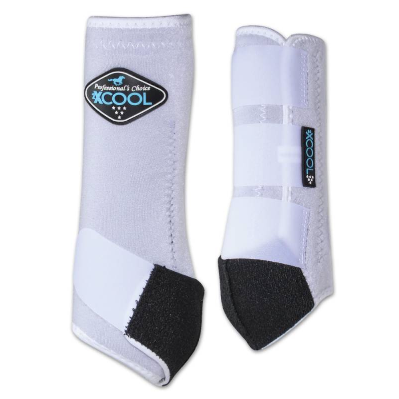 Professional's Choice 2XCool Sports Medicine Boot- Front Pairs Medium White