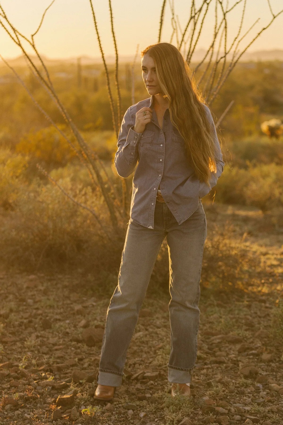 Kimes Ranch Flinn Shirt in Indigo