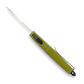 CobraTec OD Green CTK-1 double action OTF Knife - Drop Not Serrated