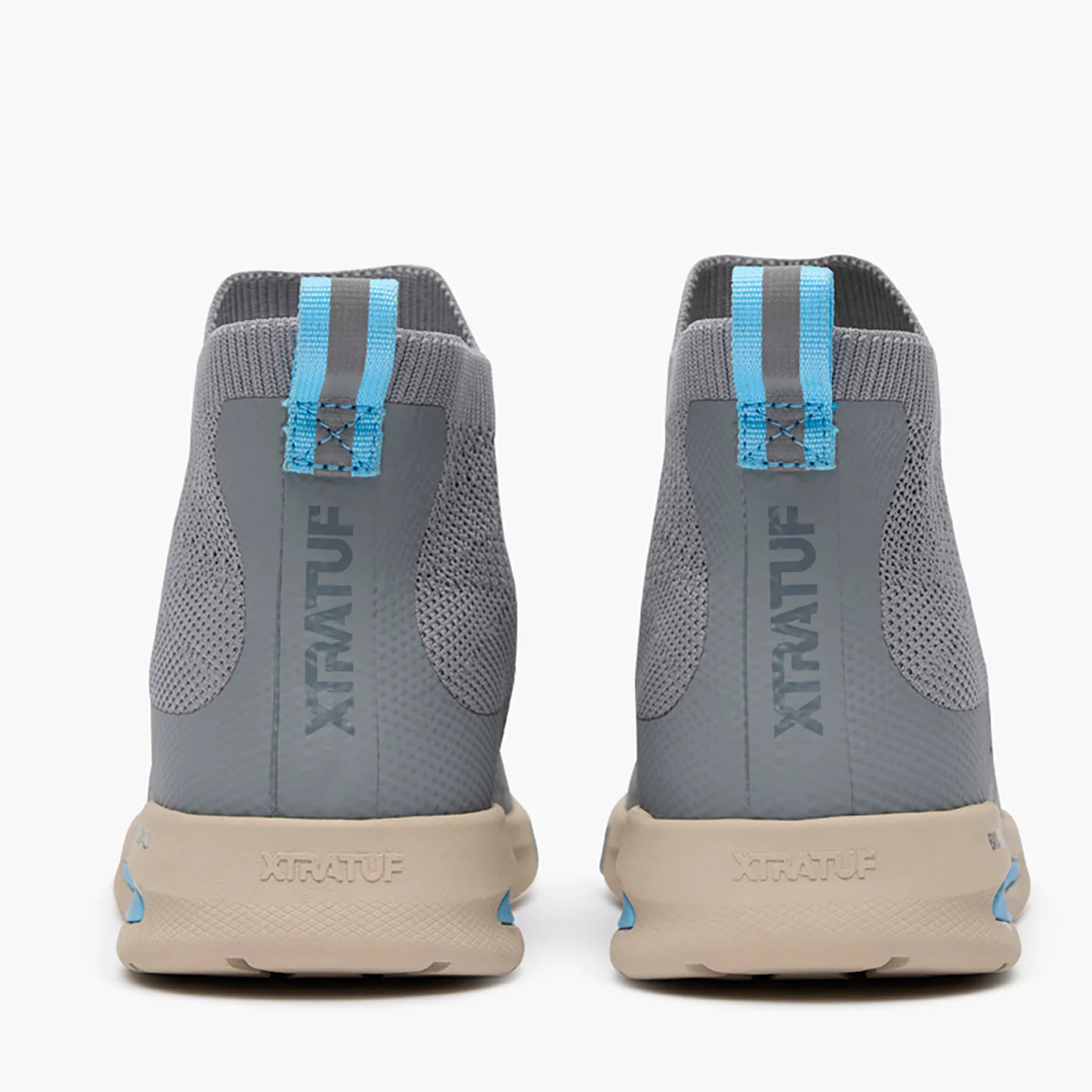 XTRATUF Men's Ankle Deck Boot Sport DriftTech in Ultimate Gray