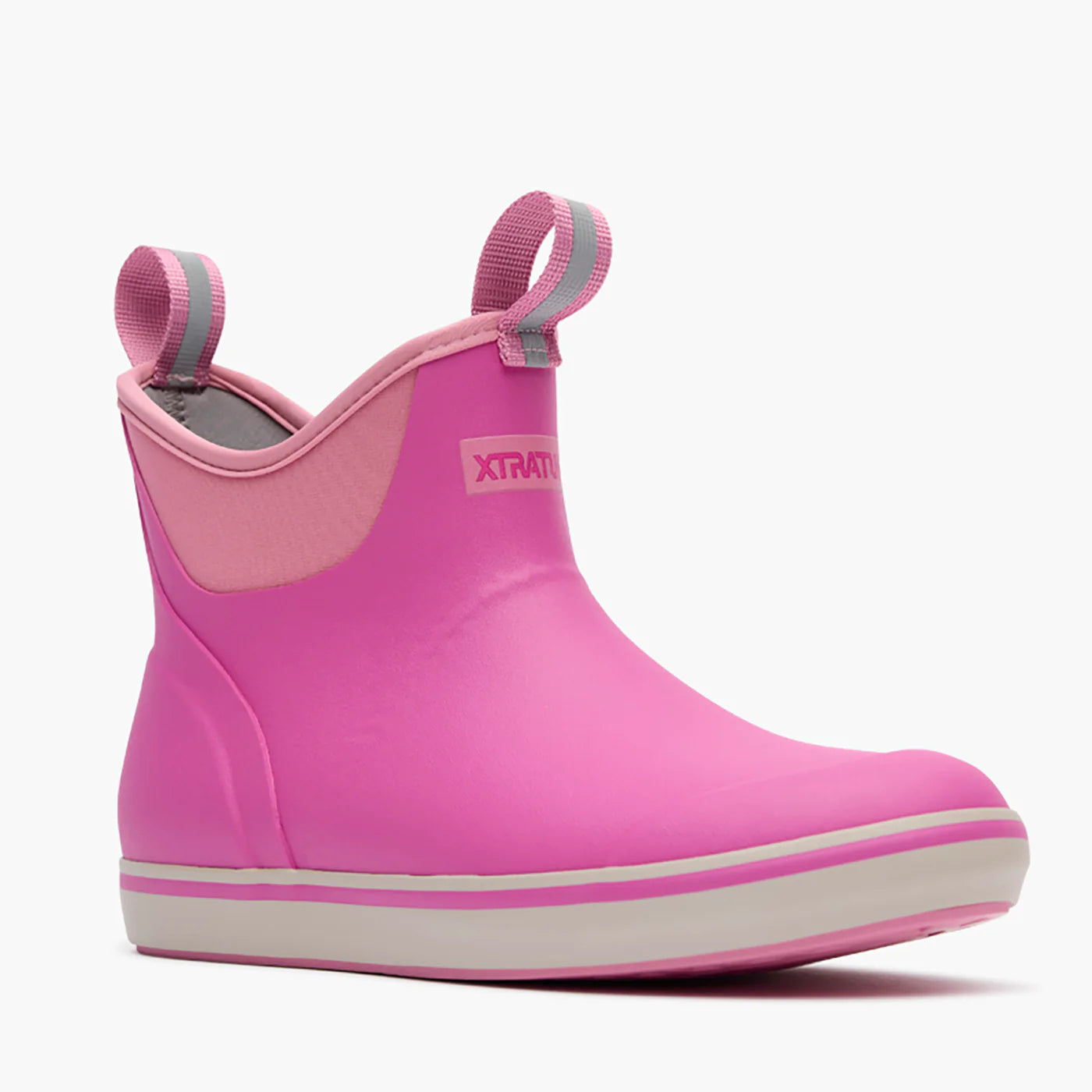 XTRATUF Women's Ankle Deck Boot in Rose Violet