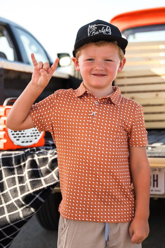 Burlebo Youth Polo in Texas Orange