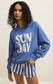 Z Supply Sunday Sweatshirt in Bayside