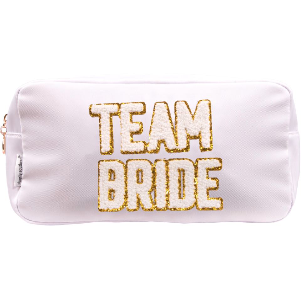 Simply Southern Sparkle Bag Case Team Bride