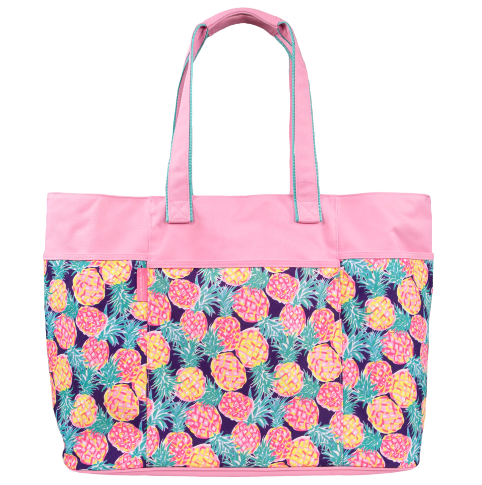 Simply Southern Beach Tote Pineapple