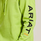 Ariat Rebar Hoodie Lime/Heather Black