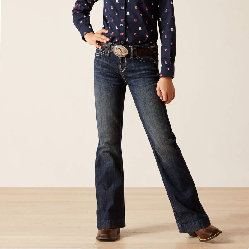 Ariat Girl's R.E.A.L. Selma Trouser Jean