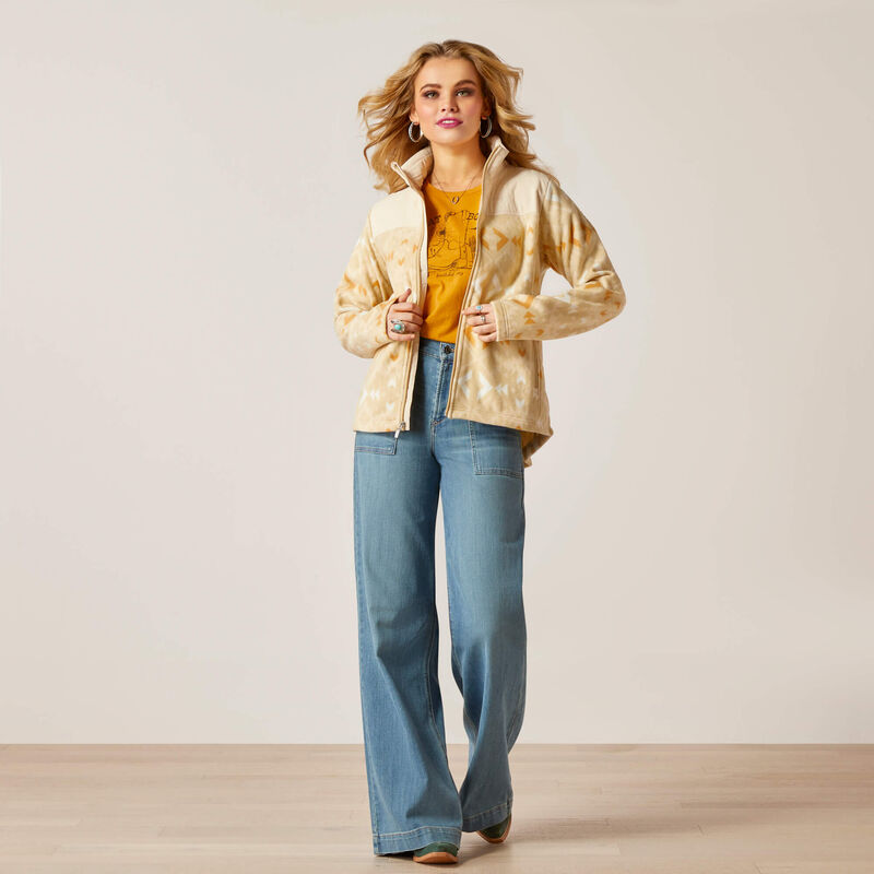 Ariat Prescott Fleece Jacket in Sand Dune