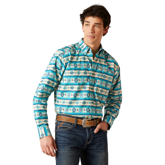 Ariat Brent Sandshell Classic Fit Aztec Shirt