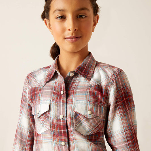 Ariat Girl's Afternoon Laramie Plaid Shirt