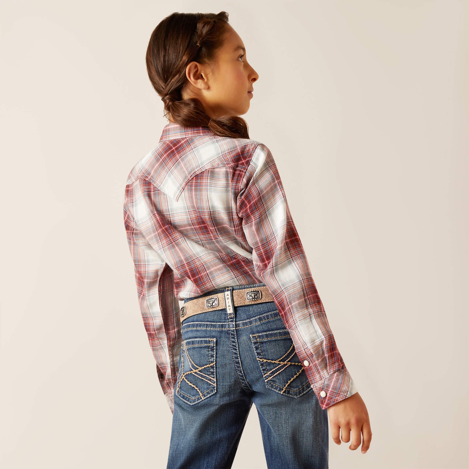 Ariat Girl's Afternoon Laramie Plaid Shirt