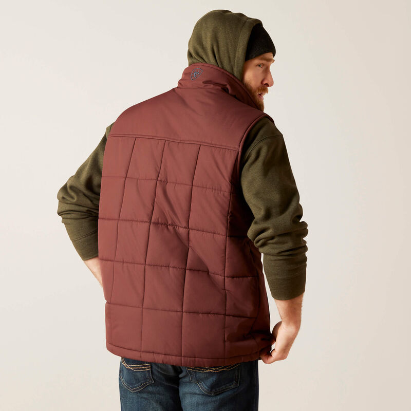 Ariat Crius Insulated Vest in Beaten Root