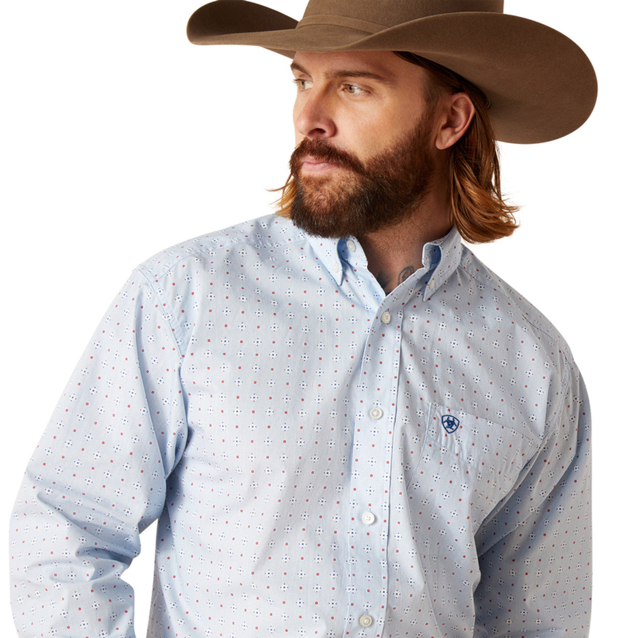 Ariat Penley Classic Blue Print Shirt