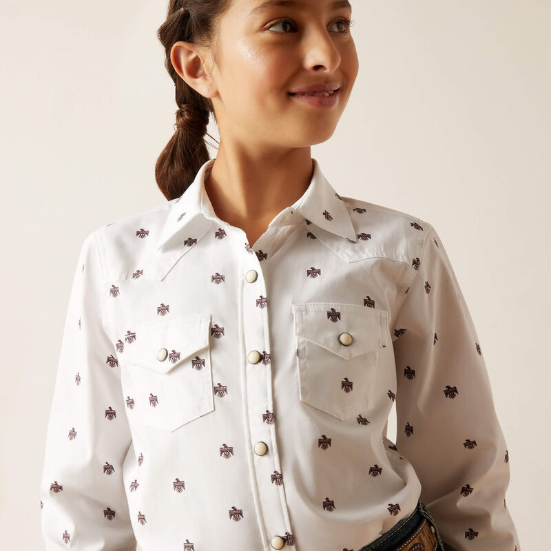 Ariat Thunderbird White Shirt